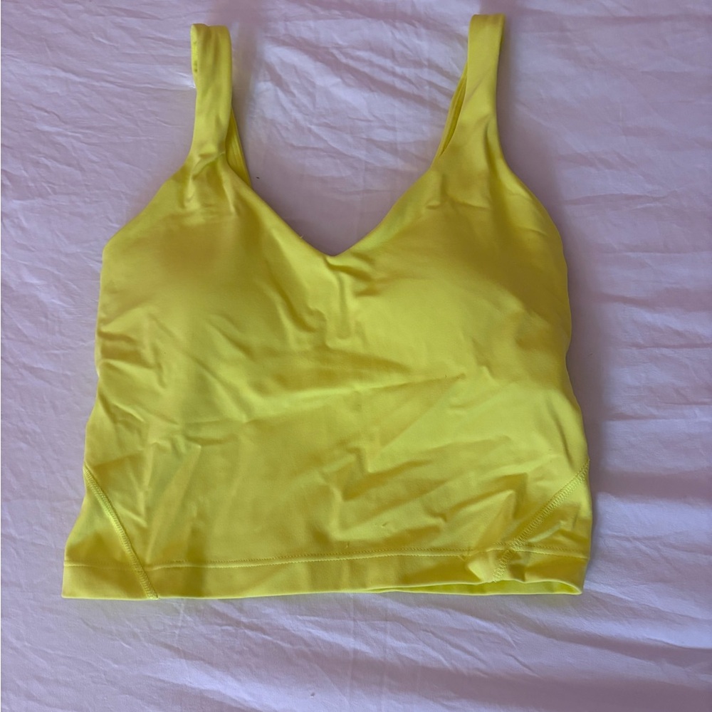 Lululemon Highlight Yellow Size 2 Align Tank